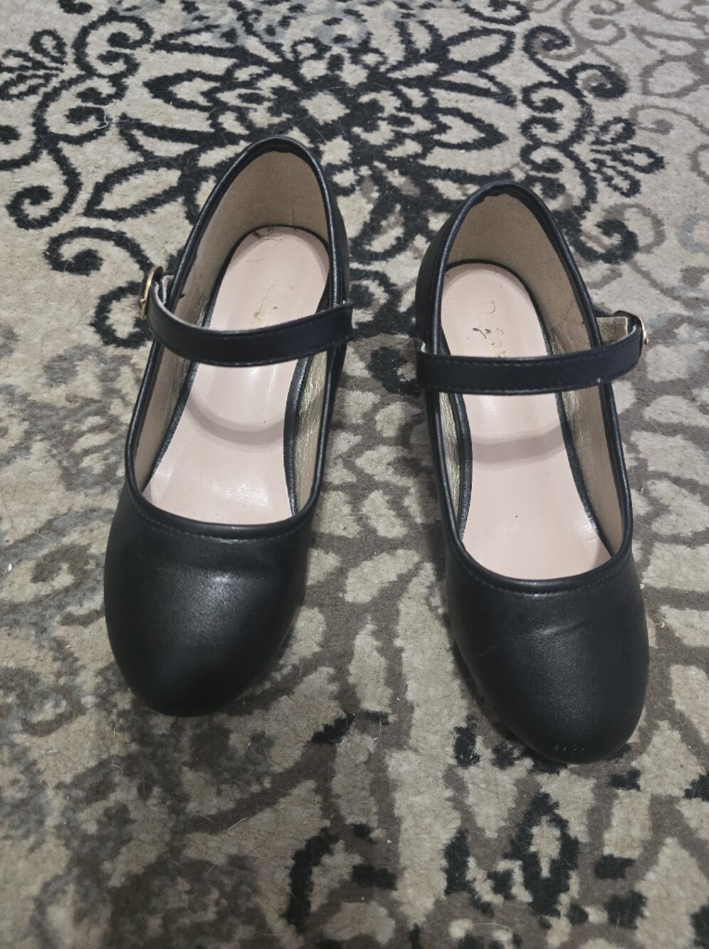 Classic Black Mary Jane Flats - Women's Comfort Shoes